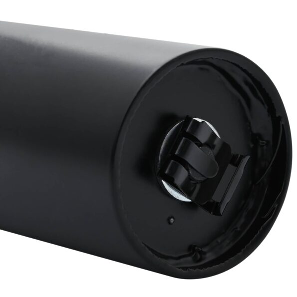 vidaXL Plynový valec kancelárskej stoličky Čierna 18,5 cm Železo – Obrázok 5