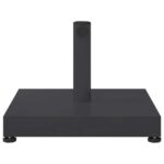 vidaXL Základy vonkajších dáždnikov Tmavo šedá 45 x 45 x 31.5 cm – Obrázok 4