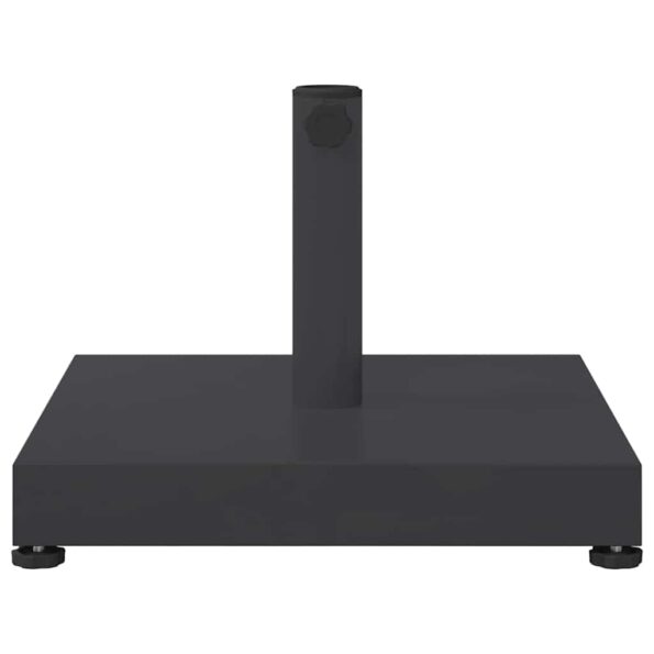 vidaXL Základy vonkajších dáždnikov Tmavo šedá 45 x 45 x 31.5 cm – Obrázok 4