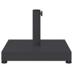 vidaXL Základy vonkajších dáždnikov Tmavo šedá 45 x 45 x 31.5 cm – Obrázok 5