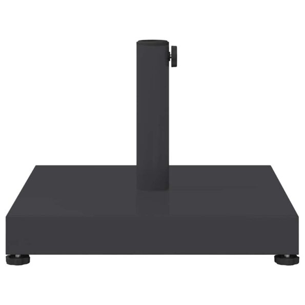 vidaXL Základy vonkajších dáždnikov Tmavo šedá 45 x 45 x 31.5 cm – Obrázok 5