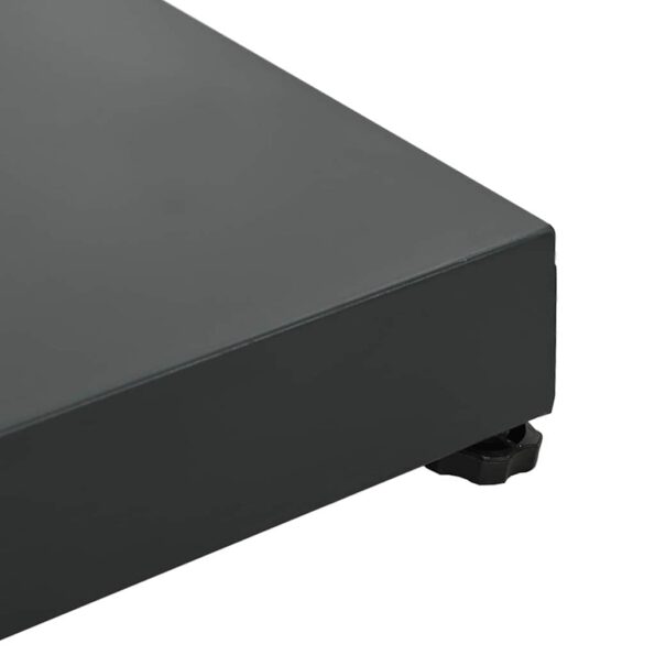 vidaXL Základy vonkajších dáždnikov Tmavo šedá 45 x 45 x 31.5 cm – Obrázok 8