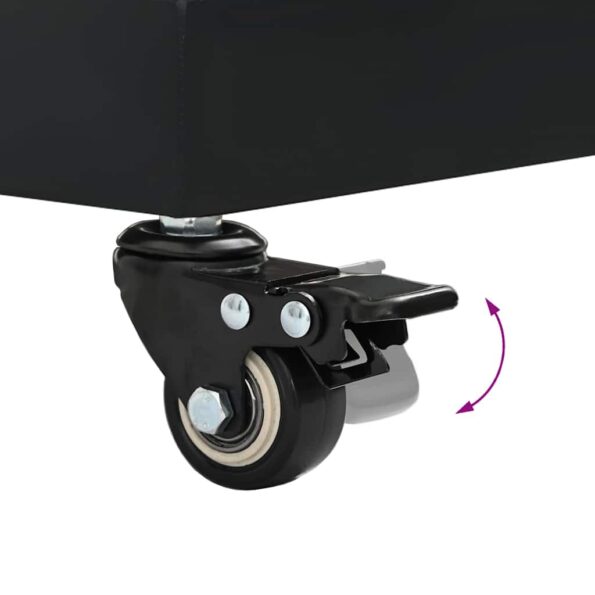 vidaXL Základy vonkajších dáždnikov Čierna 45 x 45 x 32 cm Oceľ, betón – Obrázok 11