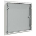 vidaXL Access Panel Biela 30 x 30 cm oceľ – Obrázok 7