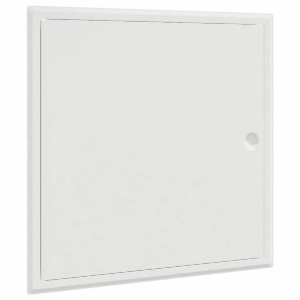 vidaXL Access Panel Biela 40 x 40 cm oceľ – Obrázok 4