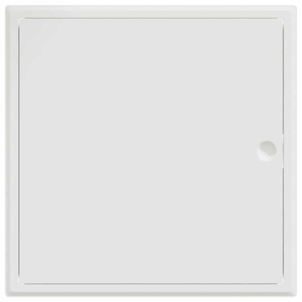vidaXL Access Panel Biela 40 x 40 cm oceľ – Obrázok 5