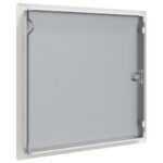vidaXL Access Panel Biela 40 x 40 cm oceľ – Obrázok 7
