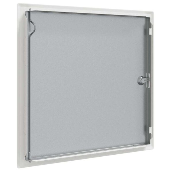 vidaXL Access Panel Biela 40 x 40 cm oceľ – Obrázok 7