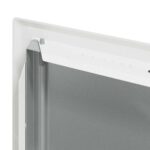 vidaXL Access Panel Biela 40 x 40 cm oceľ – Obrázok 8