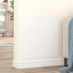 vidaXL Access Panel Biela 50 x 50 cm oceľ – Obrázok 3