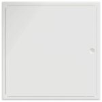vidaXL Access Panel Biela 50 x 50 cm oceľ – Obrázok 5