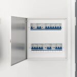 vidaXL Access Panel Biela 60 x 60 cm oceľ