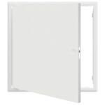 vidaXL Access Panel Biela 60 x 60 cm oceľ – Obrázok 2