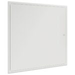 vidaXL Access Panel Biela 60 x 60 cm oceľ – Obrázok 4