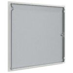 vidaXL Access Panel Biela 60 x 60 cm oceľ – Obrázok 7