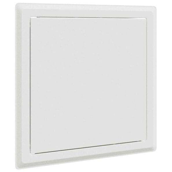 vidaXL Access Panel 2 pcs Biela 20 x 20 cm Oceľ – Obrázok 4