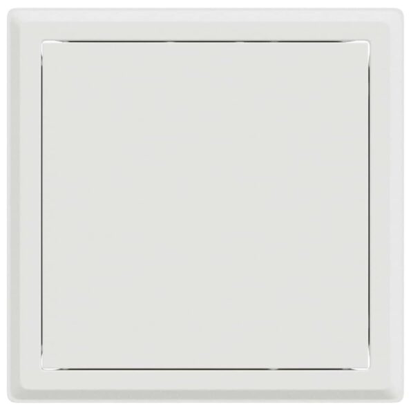 vidaXL Access Panel 2 pcs Biela 20 x 20 cm Oceľ – Obrázok 5