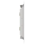 vidaXL Access Panel 2 pcs Biela 20 x 20 cm Oceľ – Obrázok 6
