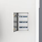 vidaXL Access Panel Biela 33 x 23 x 3 cm Oceľ