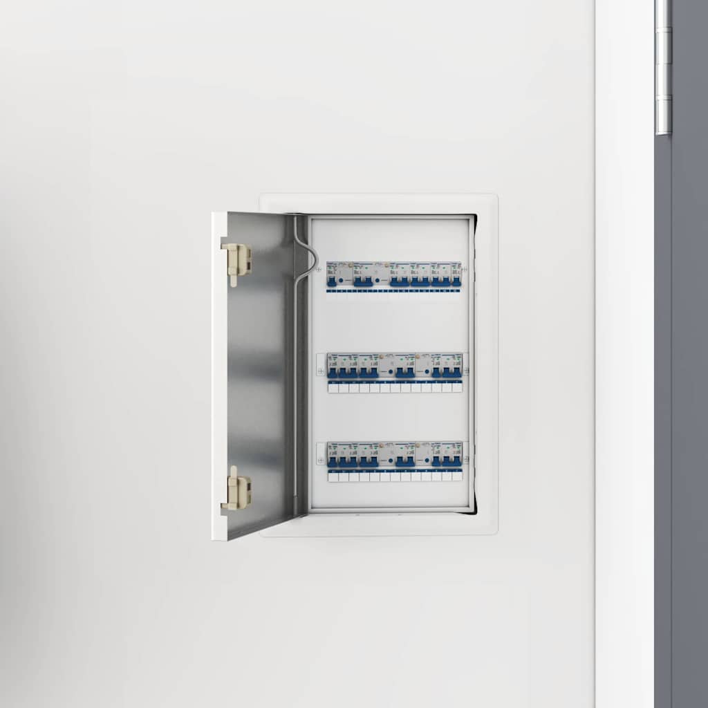 42010265_1.jpg vidaXL Access Panel Biela 33 x 23 x 3 cm Oceľ – Obrázok 1
