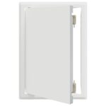 vidaXL Access Panel Biela 33 x 23 x 3 cm Oceľ – Obrázok 2