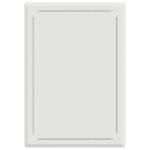 vidaXL Access Panel Biela 33 x 23 x 3 cm Oceľ – Obrázok 5