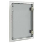 vidaXL Access Panel Biela 33 x 23 x 3 cm Oceľ – Obrázok 7