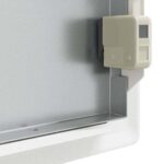 vidaXL Access Panel Biela 33 x 23 x 3 cm Oceľ – Obrázok 9