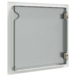 vidaXL Access Panel Biela 30 x 30 cm Oceľ – Obrázok 7