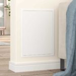 vidaXL Access Panel Biela 43,5 x 33 x 3 cm Oceľ – Obrázok 3