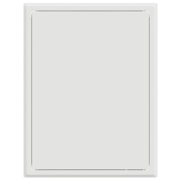 vidaXL Access Panel Biela 43,5 x 33 x 3 cm Oceľ – Obrázok 5