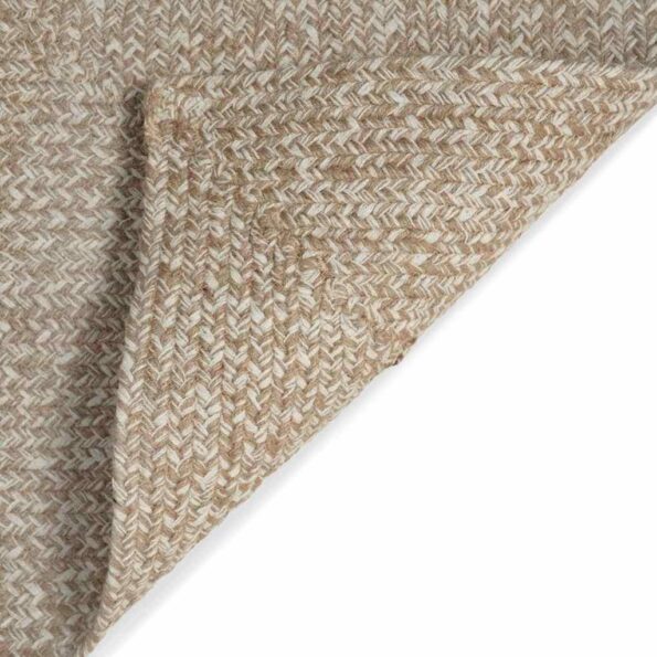 vidaXL Kusové koberce Obdĺžnikový Prírodná a biela 60 x 110 cm Juta – Obrázok 6