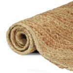 vidaXL Kusové koberce Obdĺžnikový Hnedá 80 x 150 cm Juta – Obrázok 2