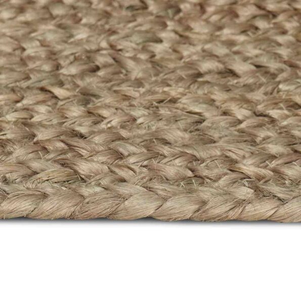 vidaXL Koberec Sivá 200 x 290 cm Juta – Obrázok 5