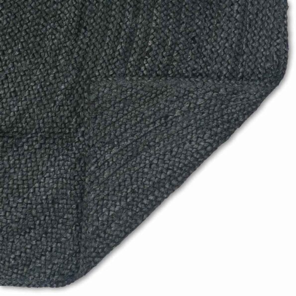 vidaXL Kusové koberce Obdĺžnikový Tmavo šedá 80 x 150 cm Juta – Obrázok 6