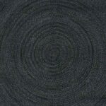 vidaXL Koberec Tmavo šedá 160 x 160 cm Juta – Obrázok 8