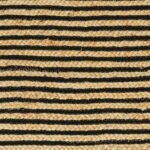 vidaXL Koberec Prírodná a čierna 100 x 152 cm Juta – Obrázok 7