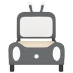 vidaXL Rám detskej postele s čelom Svetlosivá 70 x 140 cm PU – Obrázok 5