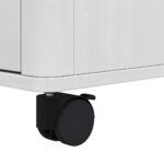 vidaXL Kuchynský vozík Biela 72,5 x 45 x 80 cm – Obrázok 9