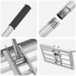 vidaXL Záhradný nivelátor 45 x 25 x 200 cm – Obrázok 6