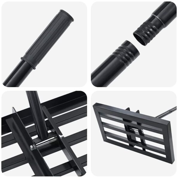 vidaXL Záhradný nivelátor 45 x 25 x 200 cm – Obrázok 6