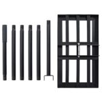 vidaXL Záhradný nivelátor 45 x 25 x 200 cm – Obrázok 7