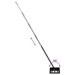 vidaXL Záhradný nivelátor 45 x 25 x 200 cm – Obrázok 8