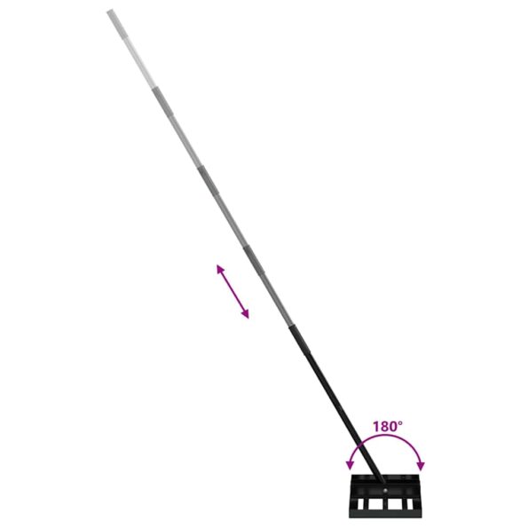 vidaXL Záhradný nivelátor 45 x 25 x 200 cm – Obrázok 8