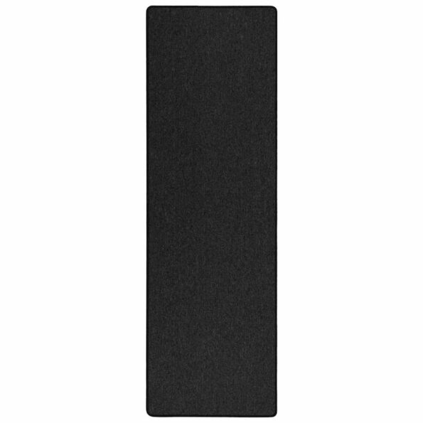 vidaXL Behúň koberec Antracit 80 x 500 cm 100% polypropylén – Obrázok 2