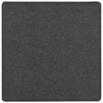 vidaXL Behúň koberec Tmavo šedá 100 x 100 cm 100% polypropylén – Obrázok 2