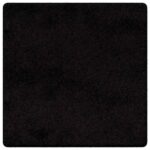 vidaXL Behúň koberec Čierna 100 x 100 cm 100% Polypropylén Tuft – Obrázok 2