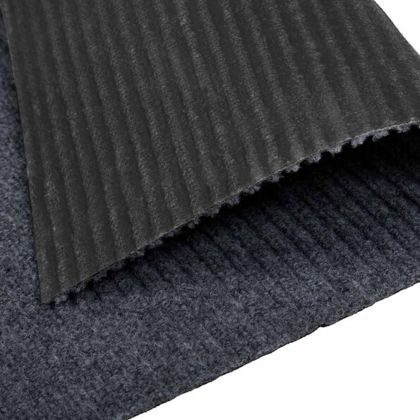 vidaXL Behúň koberec Sivá 80 x 250 cm látka – Obrázok 6