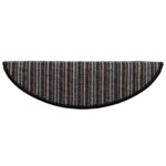 vidaXL Samolepiace schodové rohože 15 pcs Antracit 56 x 17 x 3 cm – Obrázok 7