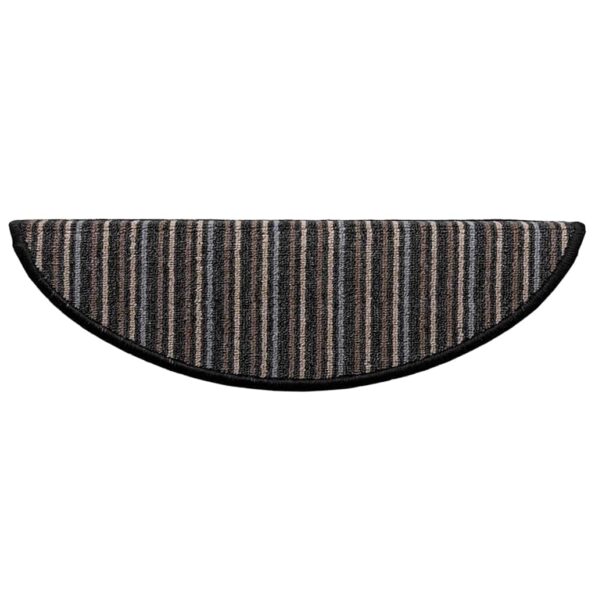 vidaXL Samolepiace schodové rohože 15 pcs Antracit 56 x 17 x 3 cm – Obrázok 7